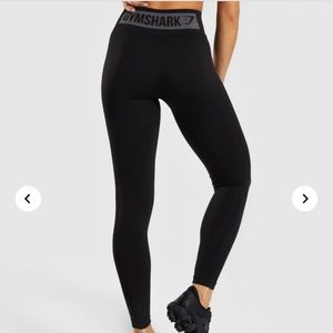 Gymshark Flex High Waisted Leggings black/charcoal